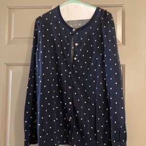Plus size, 3x, lands end cardigan